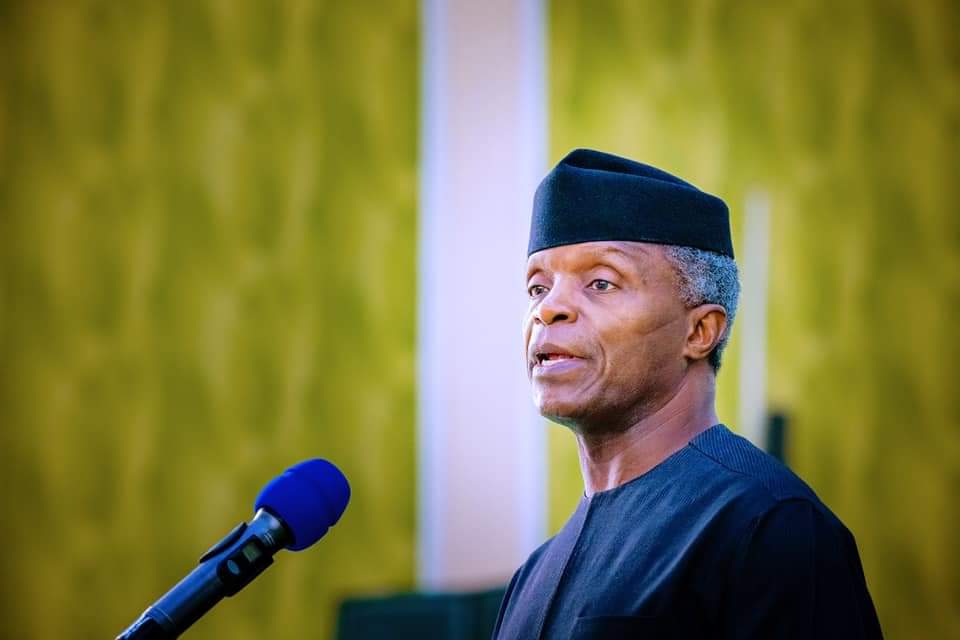 Yemi Osinbajo - formal president of nigeri a